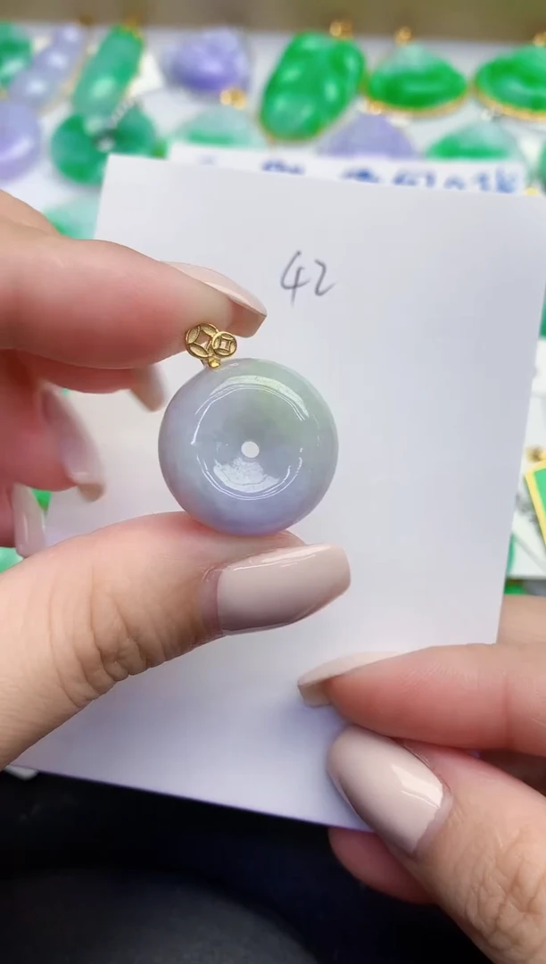颈饰未镶嵌翡翠缅甸天然翡翠A货