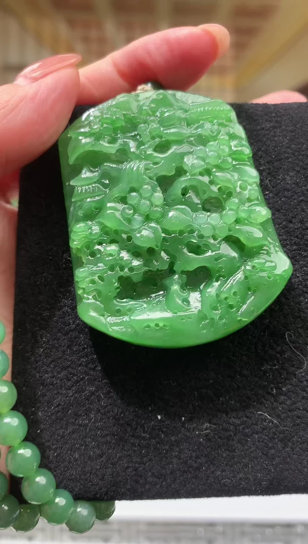 颈饰未镶嵌和田玉101271多样性发一