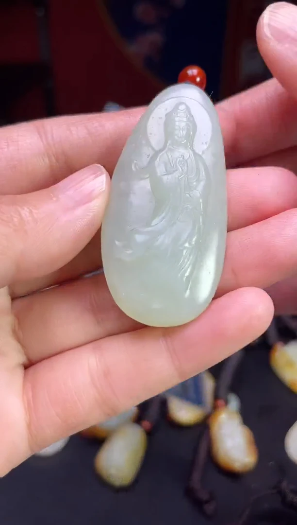 颈饰未镶嵌和田玉13