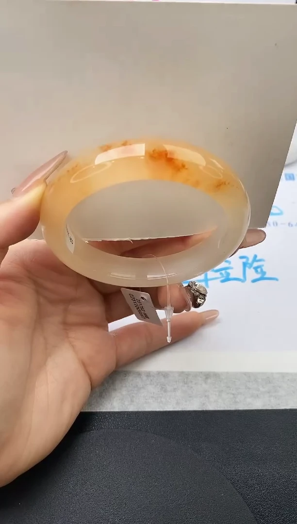 未镶嵌手镯石英质玉w90-HHB57+