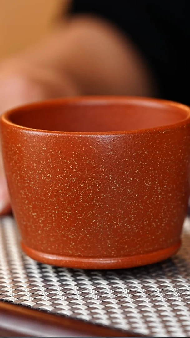 茶杯紫砂宜兴紫砂杯 降坡 120CC  05112