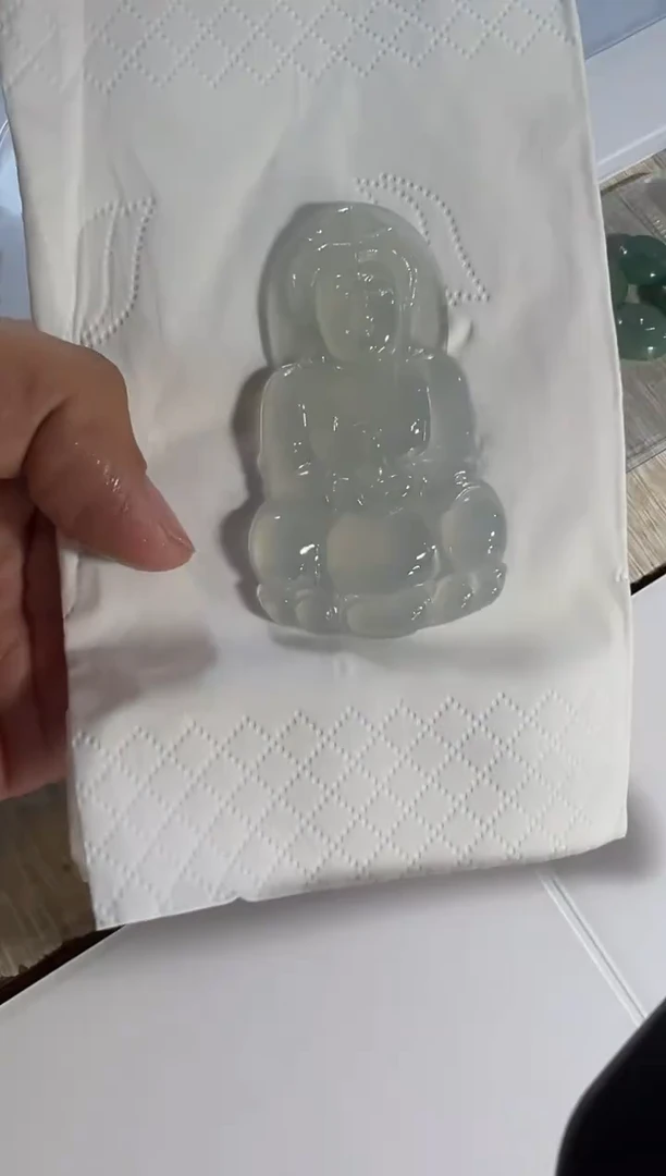 未镶嵌定制翡翠观音
