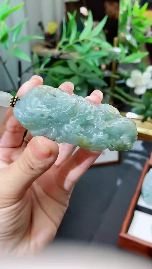 颈饰未镶嵌翡翠缅甸天然翡翠