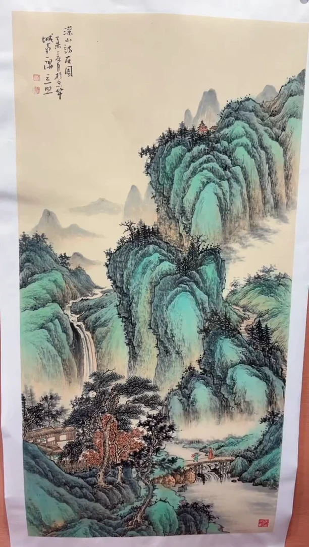 国画师立照老师国画作品