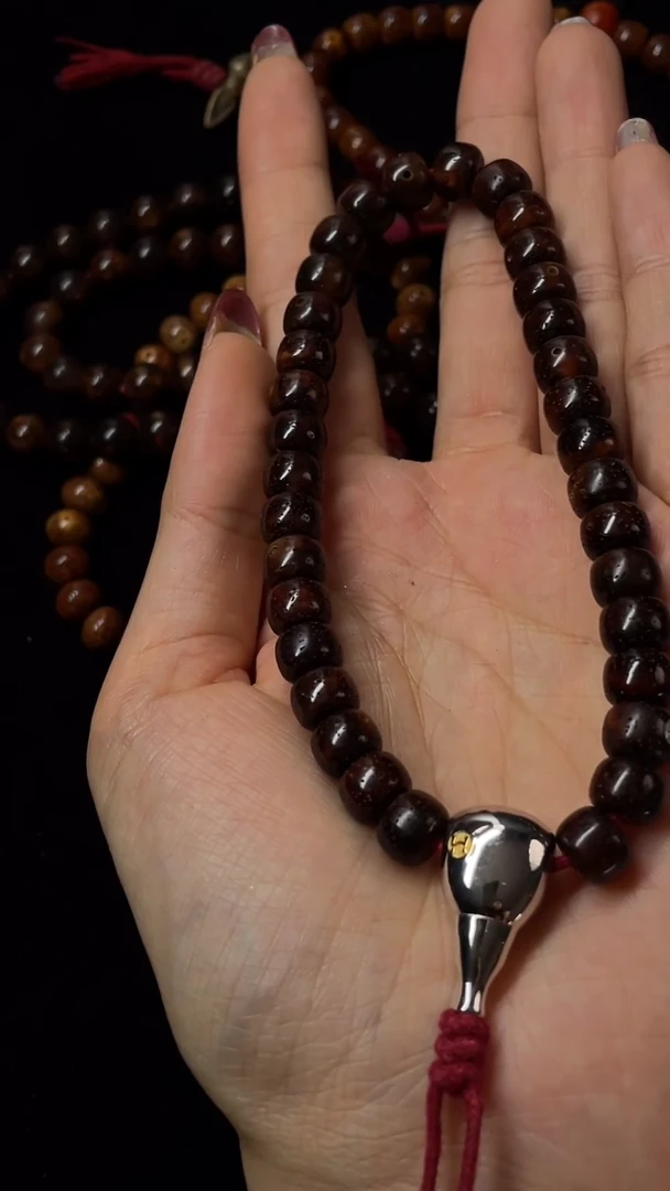 【闪购商品】星月菩提手串精工级深珀9*7手持