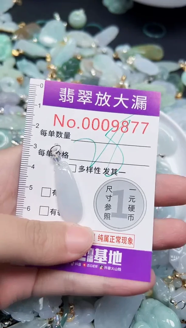颈饰未镶嵌翡翠9877