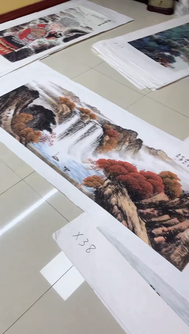 国画九霄甄选国画作品zhb