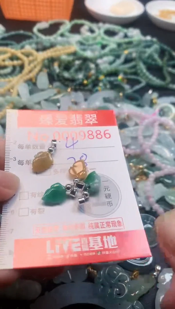 颈饰未镶嵌翡翠9886