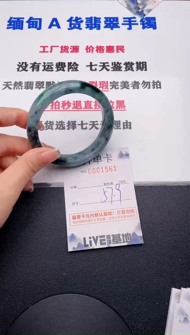 未镶嵌手镯翡翠61