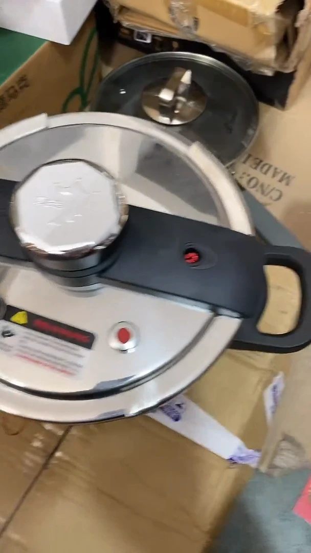 水晶玻璃1帝 全新正品高压锅六升