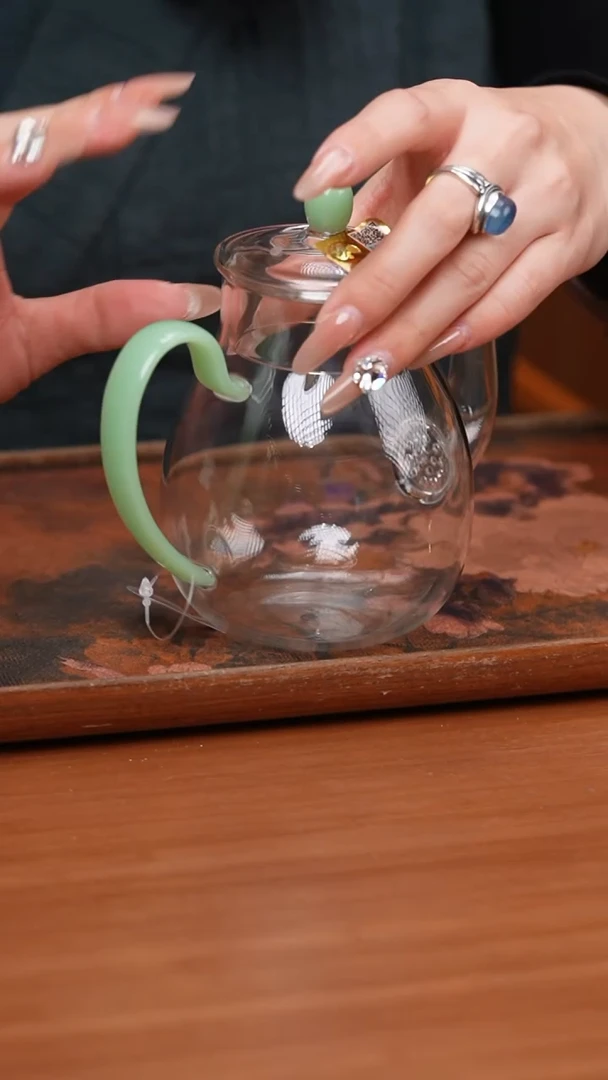 【闪购商品】禾器/晶彩云仕壶/浅玉色/定制版