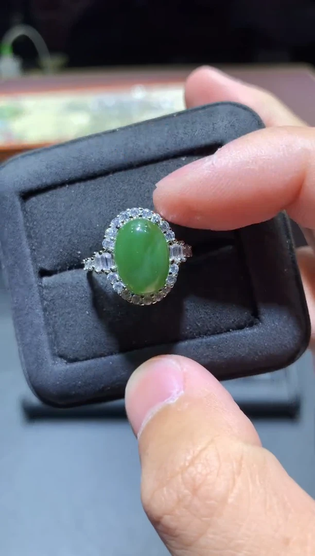 【闪购商品】和田玉戒指未镶嵌T36【多样性发其一】