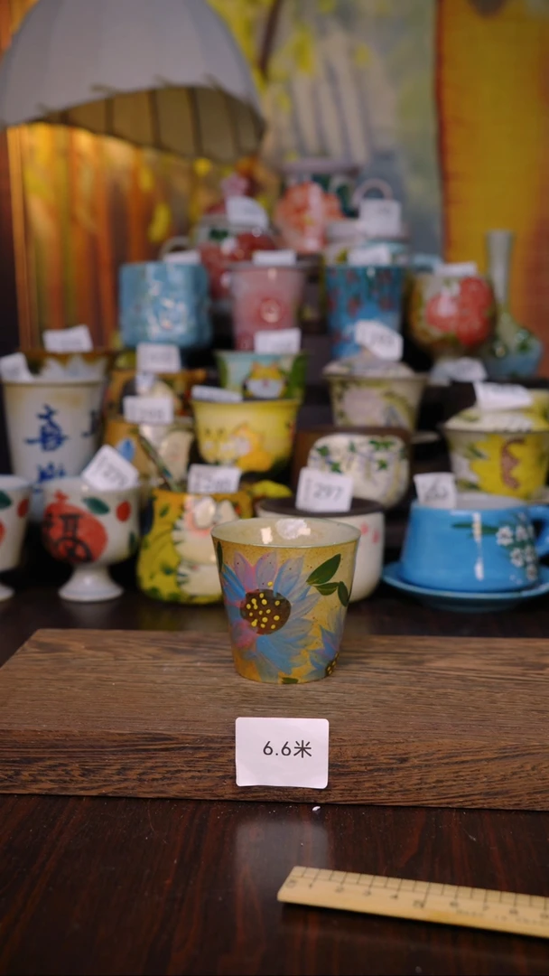 摆件泥垚手作 景德镇手工手绘器物