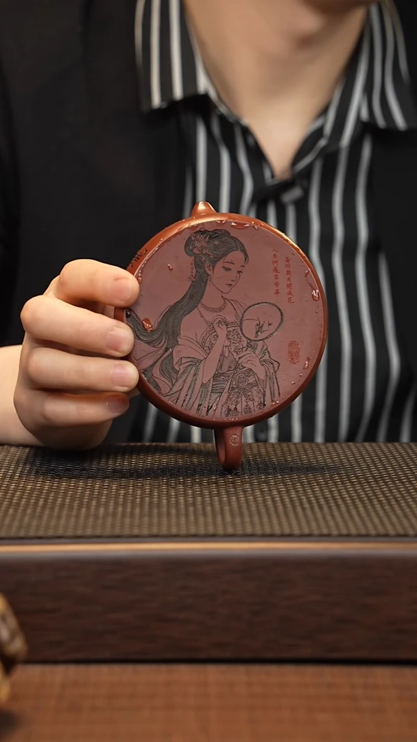 茶壶紫砂源头精品手工作品32162