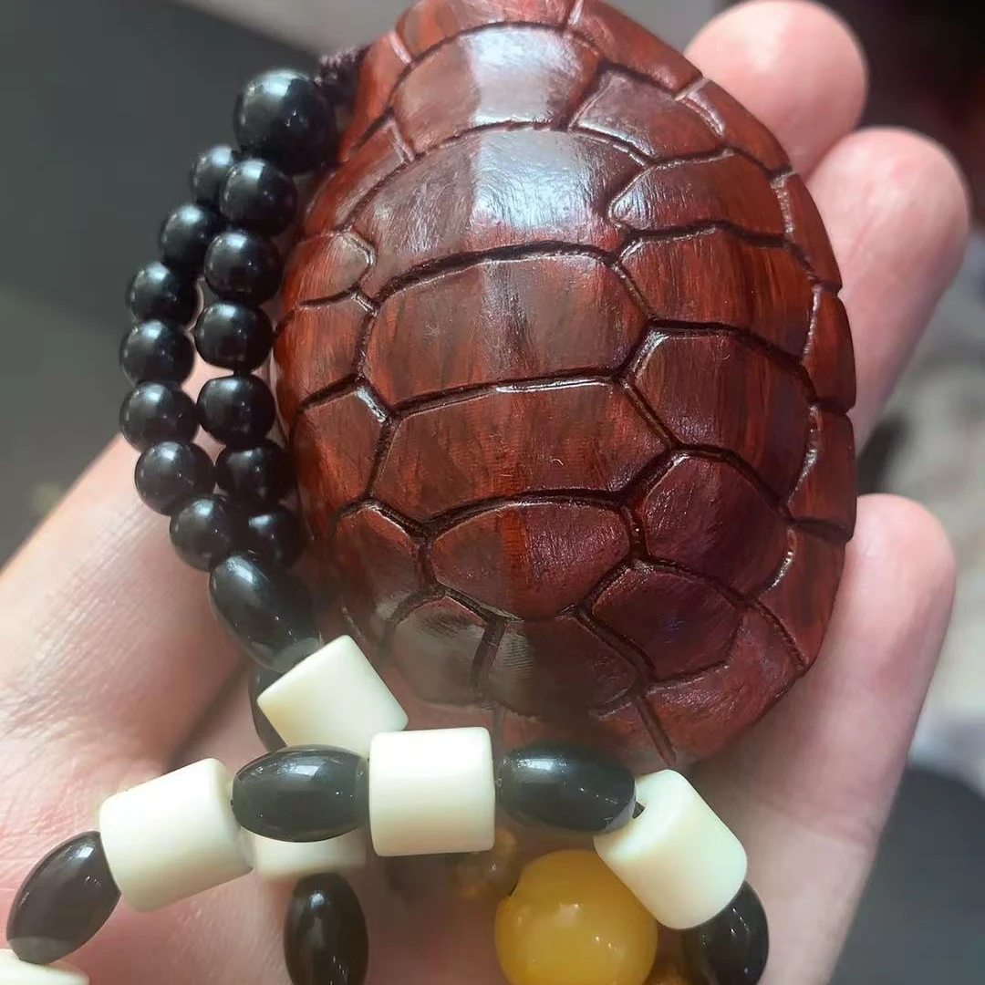 【闪购】小叶紫檀富甲天下手把件 560