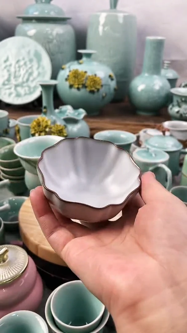 【闪购商品】特价 微瑕 慧仙青瓷