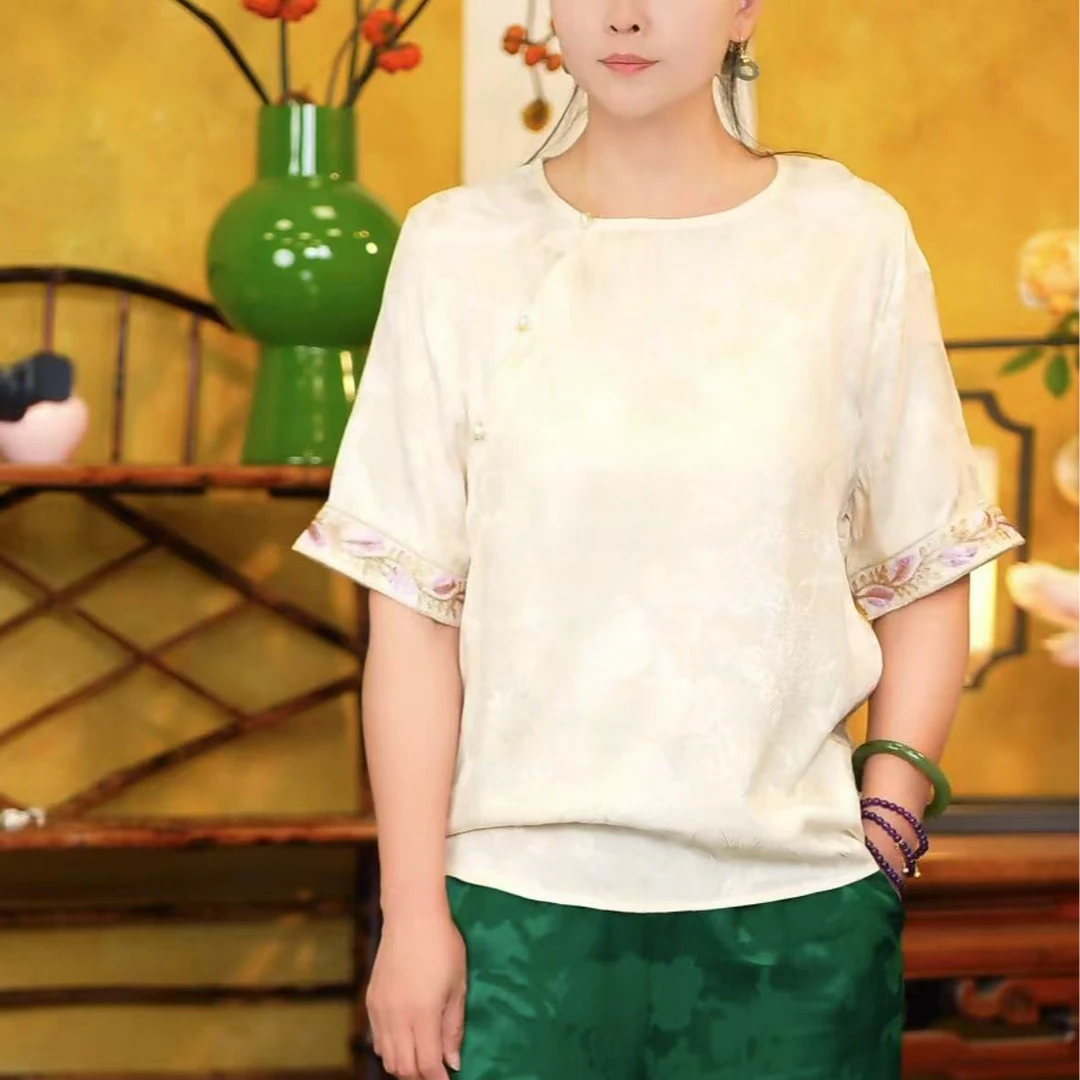 【清和~~千寻】新中式国风短袖小衫