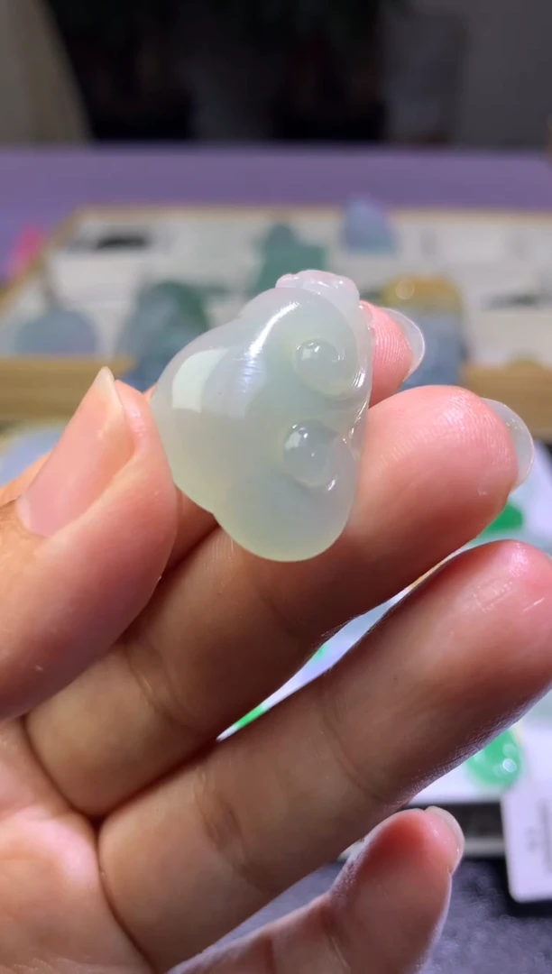 定制翡翠未镶嵌毛货