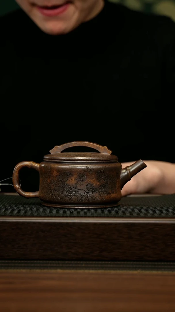 【闪购商品】紫砂茶壶宜兴原矿 手工 紫砂壶容量350CC