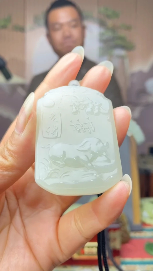 颈饰未镶嵌和田玉拍一发一