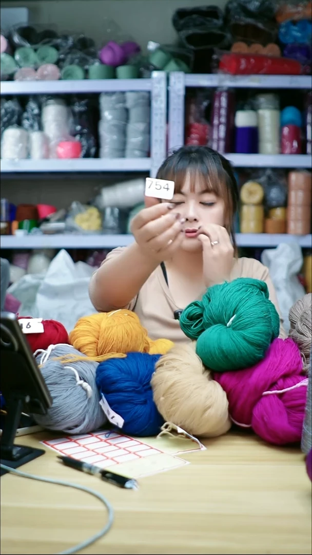 羊毛清新手编线755