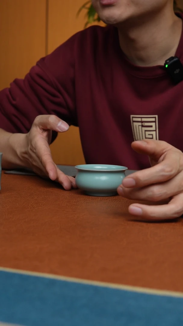 【闪购商品】杯汝州原产地原矿釉仿古杯子大师款