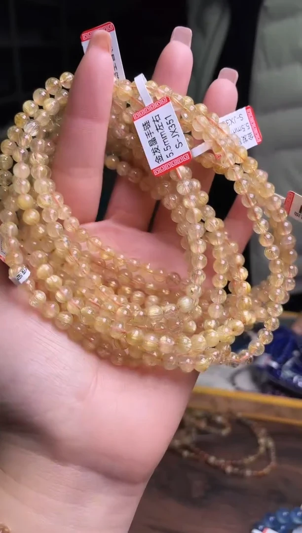 【闪购商品】水晶手链5.5±/455未镶嵌多样性发一件
