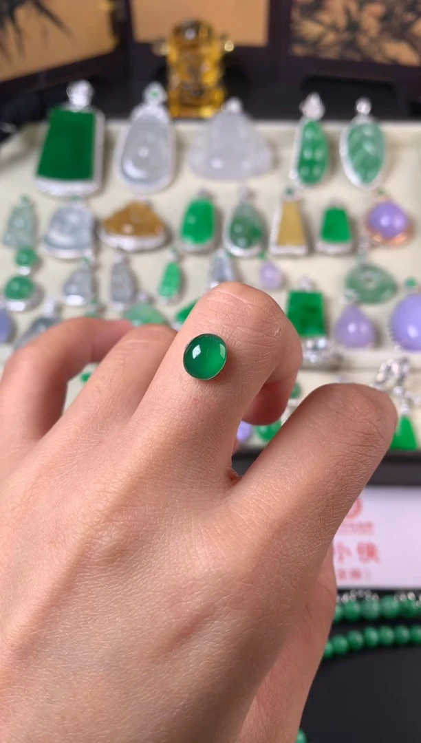 未镶嵌定制翡翠裸石（镶嵌定制）