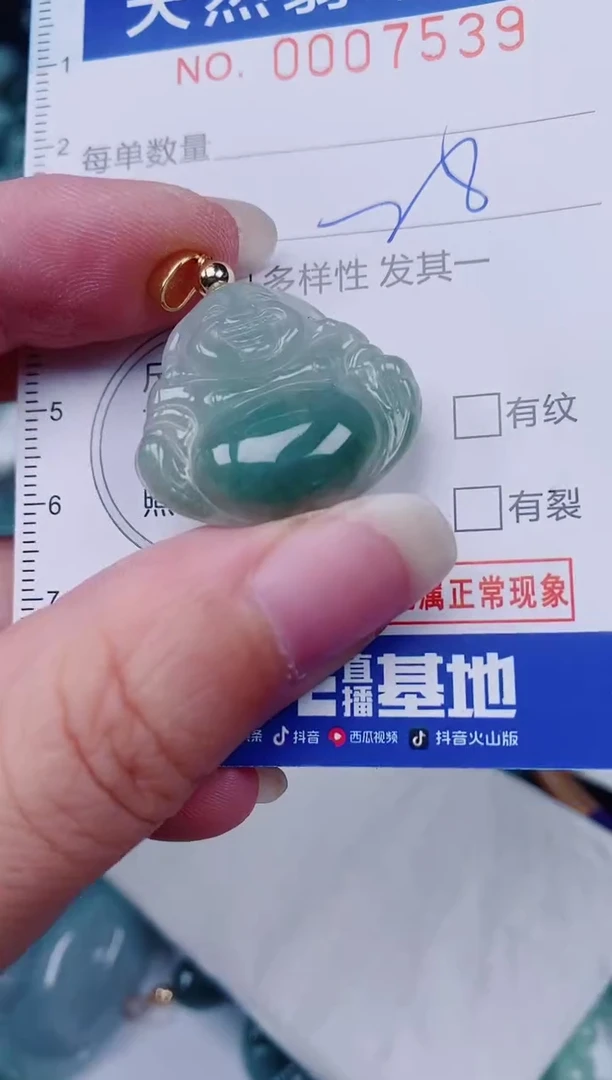 颈饰未镶嵌翡翠00007539