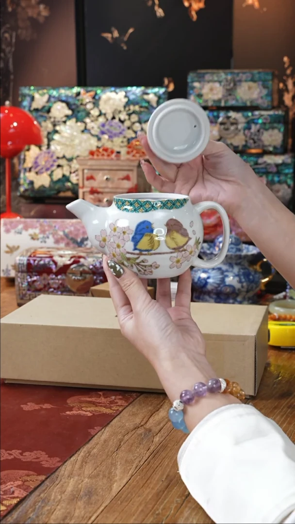 【闪购商品】瓷片豆包儿推荐饰品摆件
