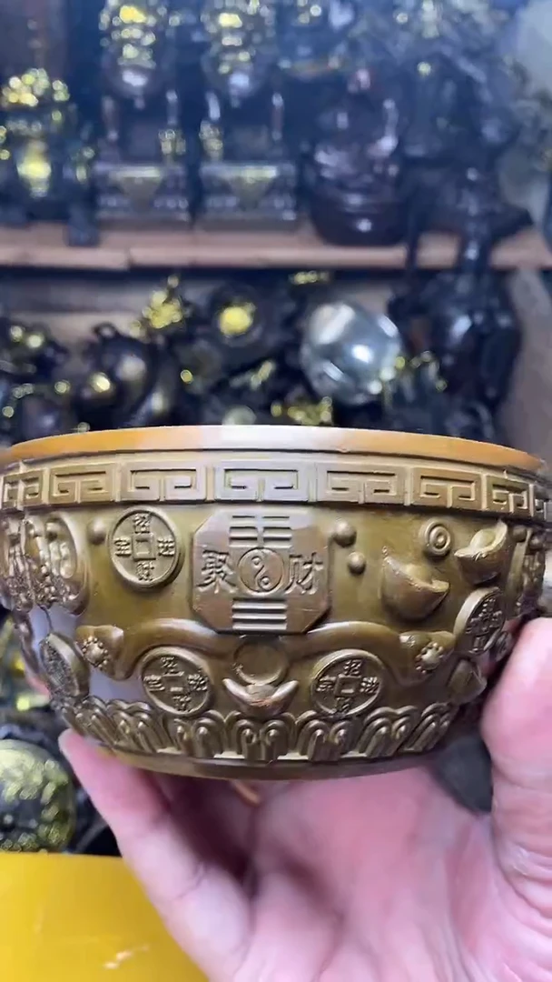 铜铜桌面摆件086