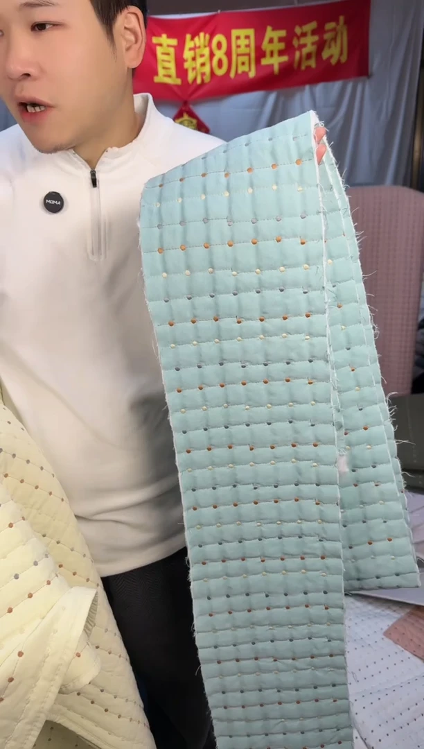 棉薄荷绿枕套纯棉