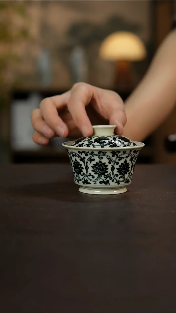 杯景德镇陶瓷杯碗柴烧多人