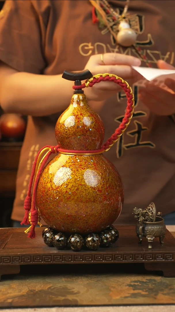 580大漆一物一拍记葫堂出品【不带手串】
