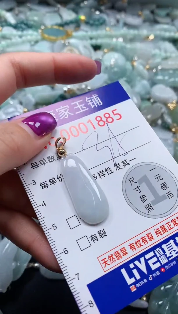 颈饰未镶嵌翡翠1885