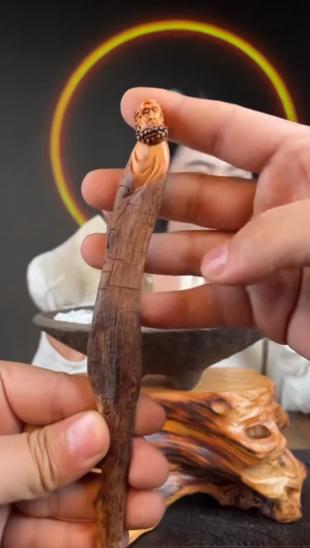 柏木（崖柏）手工摆件,先抢先得! 编号:369