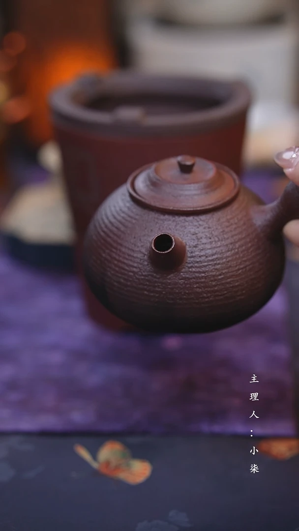 【闪购商品】【柒月】见山侧把壶