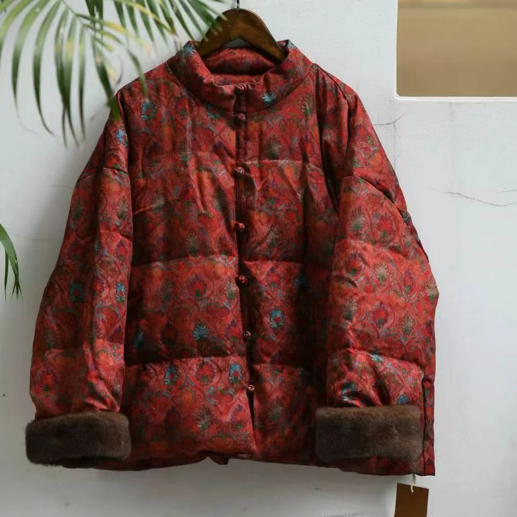 苍沐分享 如眸原创 羽绒服 58044