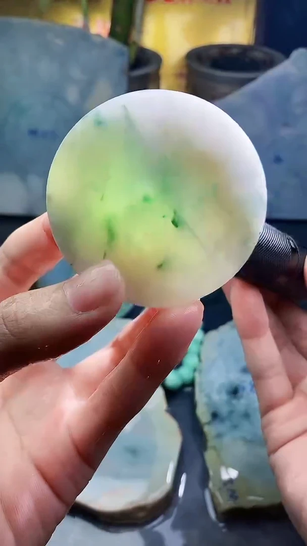 未镶嵌挂件翡翠小雨212