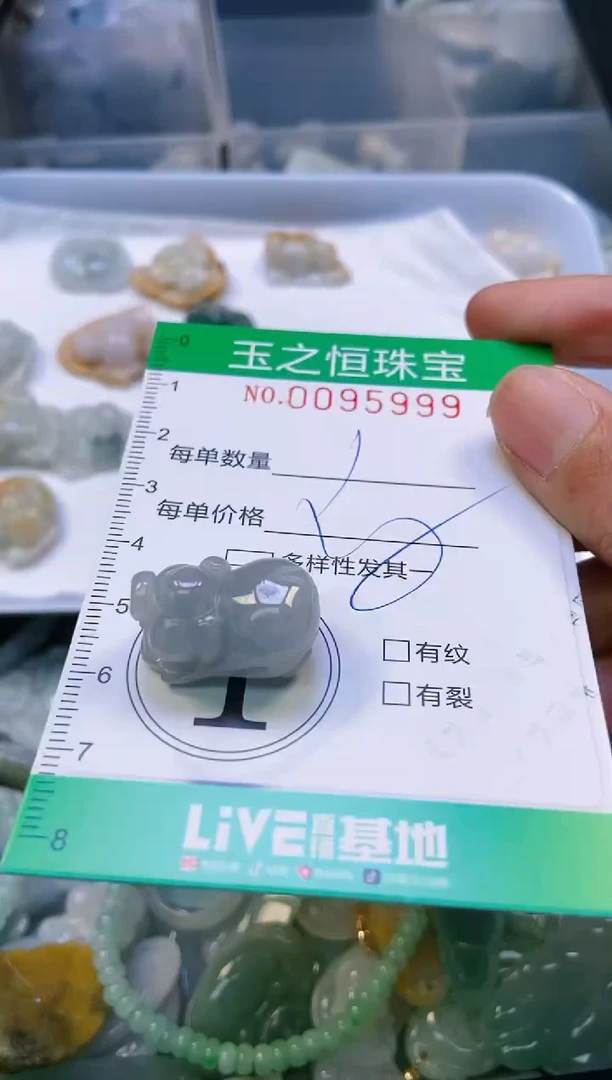 翡翠未镶嵌颈饰闪购0095999