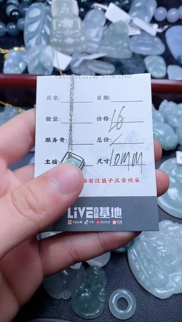 【闪购商品】翡翠颈饰银S925镶嵌111111111111111111