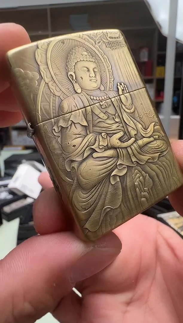 Zippo打火机168大日如来