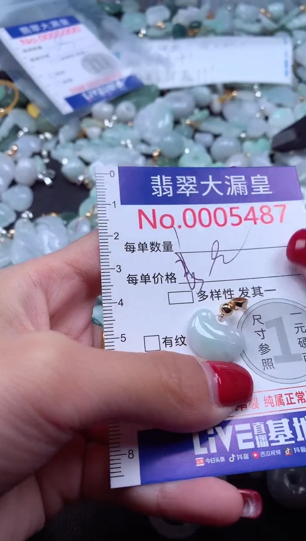 颈饰未镶嵌翡翠5487