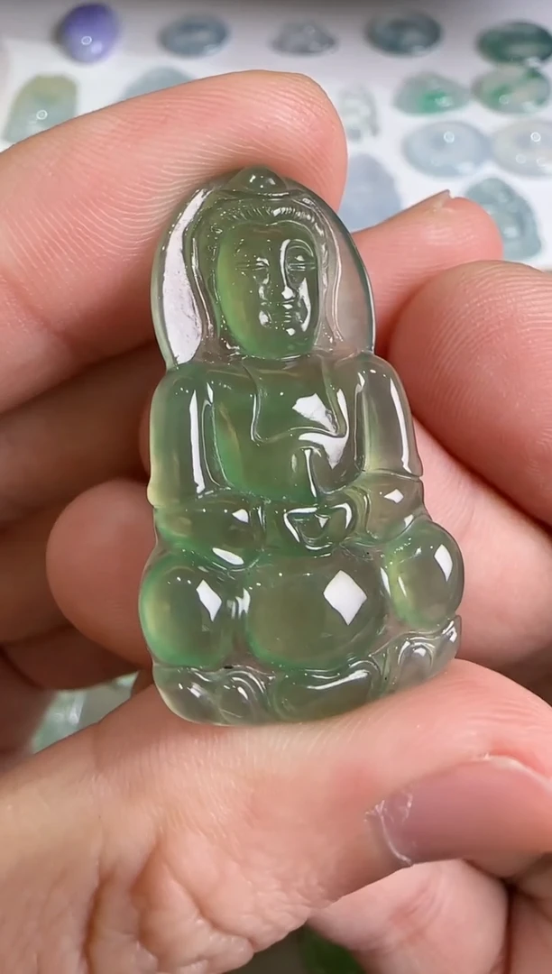 吊坠(不含链)未镶嵌翡翠..
