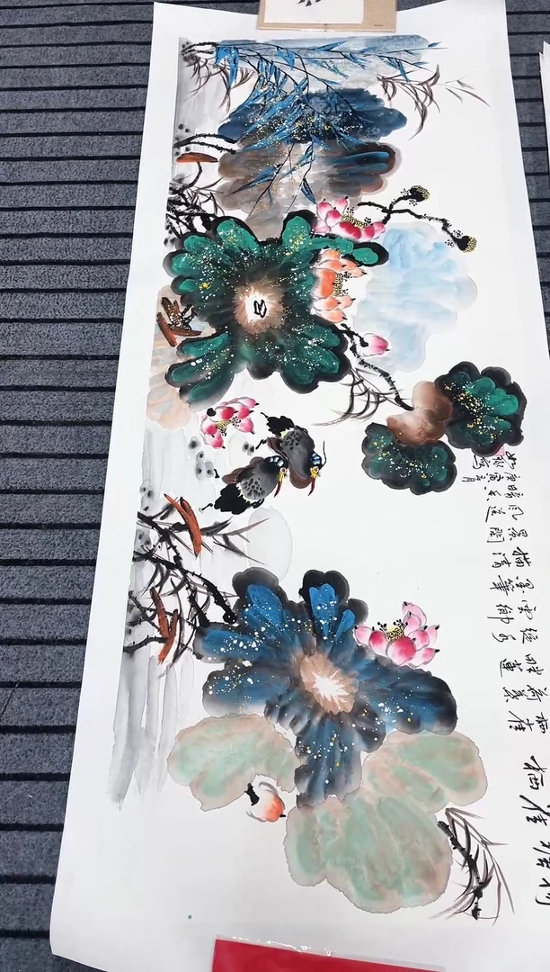 精品国画花鸟作品