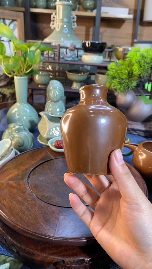 【闪购商品】XG006 紫金釉温酒壶 微瑕 1只