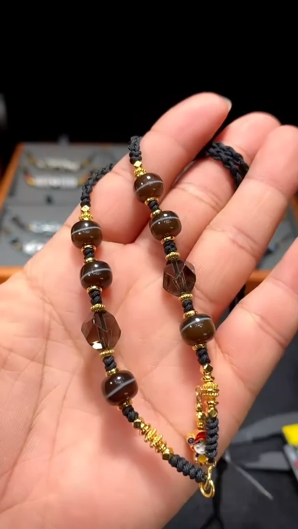 【闪购商品】玛瑙/玉髓项链未镶嵌项链