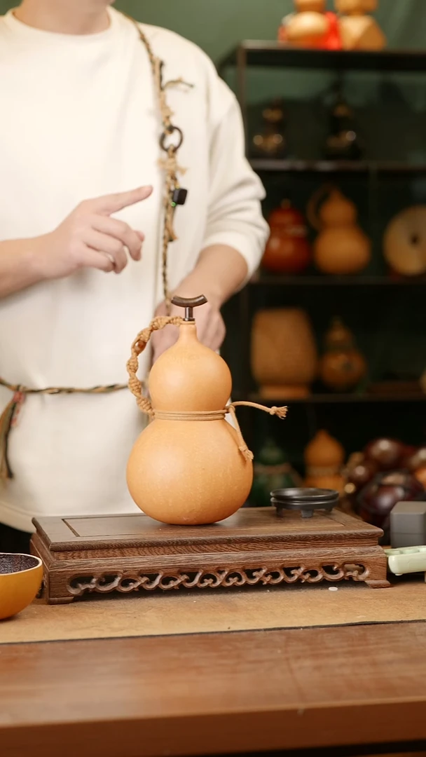 24号精品天然大漆酒葫芦一物一拍~