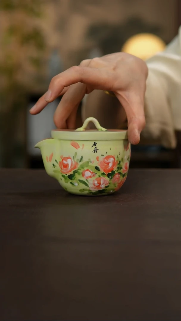 杯景德镇陶瓷杯碗柴烧多人