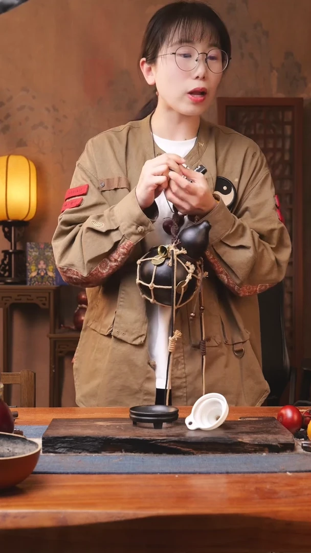 【闪购商品】60号精品大漆葫芦防腐防渗装水茶酒